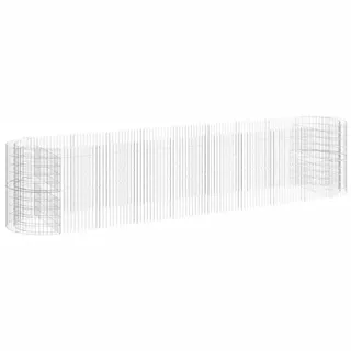 vidaXL Gabonen-Hochbeet 500 × 100 × 100 cm