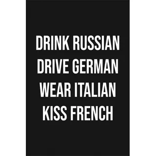 queence Acrylglasbild »Spruch« Schriftzug   Schwarz-Weiß   Sprüche   Sprüche & Texte Fine Art-Print in Galeriequalität, schwarz