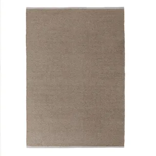 Steffensmeier Handweb Teppich Amsterdam 70/140 cm , Braun , Naturmaterialen , Rechteckig , 70x140 cm , für Fußbodenheizung geeignet, in verschiedenen Größen erhältlich , Teppiche und Böden, Teppiche, Webteppiche
