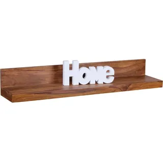 Wohnling Wandregal 110,0 x 24,0 x 17,0 cm Braun