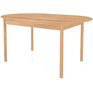 byoak Tisch Oval INA Kernbuche , Holz , 90x77x140 cm , Esszimmer, Esstische