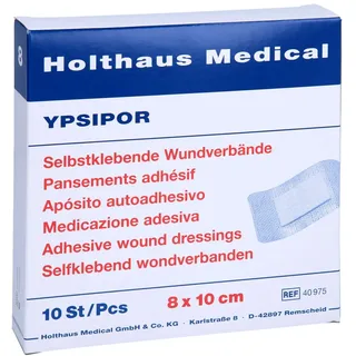 Holthaus WUNDVERBAND steril YPSIPOR 8x10cm
