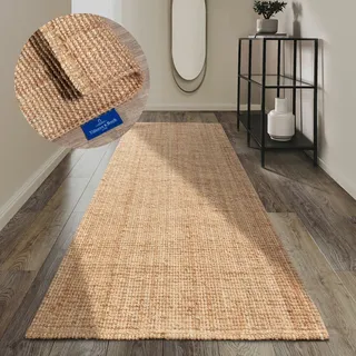 Villeroy & Boch Rosalie Juteteppich 80 x 200 cm Beige/Gold