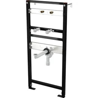 Alcadrain A104AVS/1120 Montagerahmen für Waschbecken und Wasserarmatur mit eingebautem Siphon