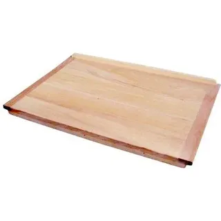 Klassisches Nudelholz aus massivem Holz, zylindrische Form, 50x35cm zum Teigausrollen