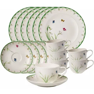 Villeroy & Boch Kaffeeservice Colourful Spring 18-tlg. bunt
