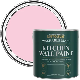 Rust-Oleum abwaschbare matte, geruchsarme rosa Küchenwandfarbe - Süßer Traum 2,5 Litres