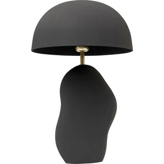 Kare Design, Tischlampe Nube Schwarz, Metall, Skandinavisch, Moderne Tischleuchte, Schreibtischlampe, Büro, Wohnzimmer, Schlafzimmer, Office, keine Leuchtmittel inklusive, 48x30x30 (HxBxT)