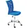 Kinderdrehstuhl Polyester Blau