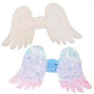 Baker Ross FX807 DIY-Engelsflügel - Packung mit 3, Krippenverkleidung und Weihnachtskostüm-Bastelsets für Kinder