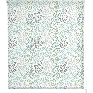 Estoralis | Blumen und PFLANZER | Modernes Design-Rollo | Digital bedruckter Stoff | F-1562 | 160 x 180 cm. (Breite/Höhe) Stoffgröße 157 x 175 cm. | Rollos für Fenster und Türen