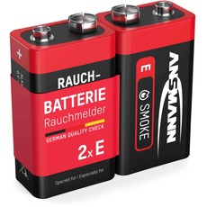 Bild von Rauchmelderbatterie 9V (2 St.)