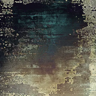 Queence »Golden Snake« Abstrakt Abstrakte Kunst Modern 1 Stk. tlg. Akustikbild mit sehr guten Schallabsorptions-Eigenschaften,