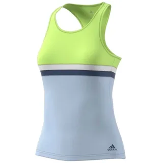 didas Damen Club Tank Top 14 (L) - Grün, Blau