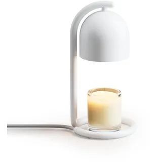 SwitchBot Smart Kerzenwärmer Lampe, Duftlampe Elektrisch mit Timer und Dimmer, Matter-kompatibel für Apple Home & Alexa, Candle Warmer Lamp für Geburtstags-, Einzugs, Weiß