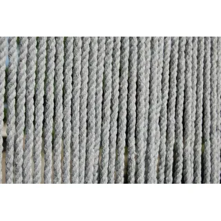 Casa Türvorhang "Toulon 2" 90 x 210 cm grau Casa Insektenschutz Eingang Bänder Faden