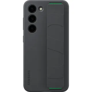 Samsung Silicone Grip Case Galaxy S23 Schwarz Stoßfest EF-GS911TBEGWW