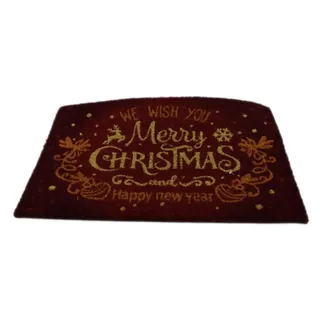 Nataluna Fußmatte für Weihnachten, 40 x 60 cm, Xmas, Siehe Foto