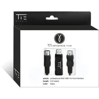 Tie Studio Midi Interface MIDI 1I1O