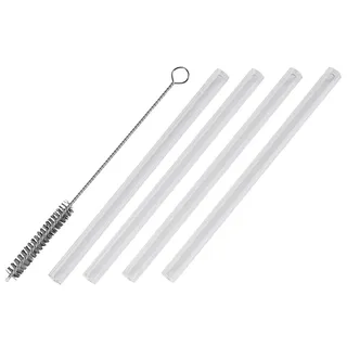 LEONARDO 4 Glastrinkhalme GLASGESCHENKE