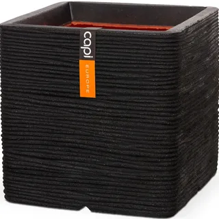 Capi Europe Nature Rib Quadrat 40 x 40 x 40 cm Schwarz