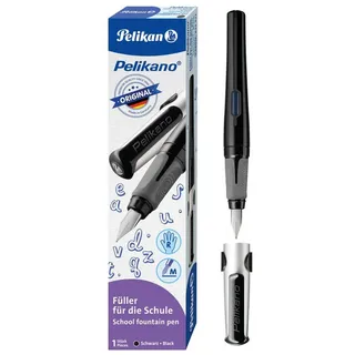 Pelikano® Patronenfüller schwarz M mittel,