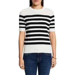 ESPRIT Damen 994EE1I310 Pullover, 111/OFF White 2, Small