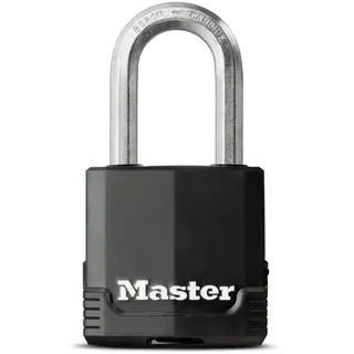 Master Lock Vorhängeschloss Schwarz
