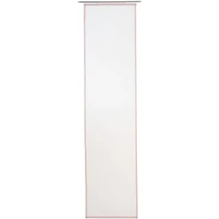 Gözze Schiebegardine »Sambia Schiebevorhang« Paneelwagen 1 Stk. tlg. HxB: 245x60, Voilé Uni, inklusive Montagezubehör, rosa