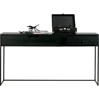 Woood Silas Schreibtisch 140 x 40 x 74 cm schwarz