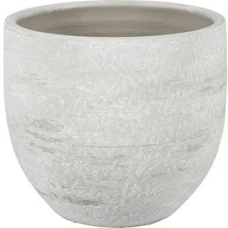 Pflanztopf Tondela ø 24 H 22 cm hellgrau