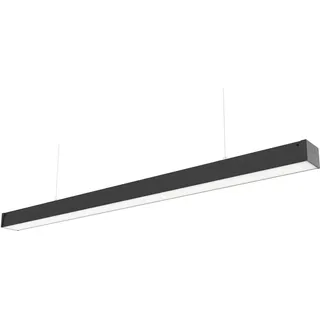 LED Line Prime Fusion Lineare Lampe 20W 4000K 2600 lm 0-10 V 120*120 ° Schwarz - Schwarz