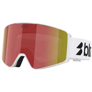 Bliz G001s matte white/brown w red multi (14 00)