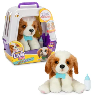 Moose Little Live Pets My Really Real Puppy Patches 33 cm Mehrfarbig