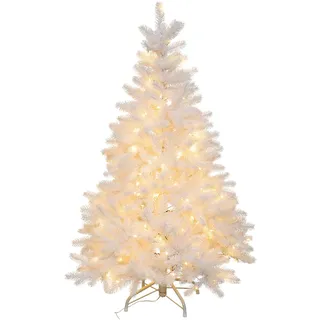 Künstlicher Weihnachtsbaum CREATIV LIGHT "Weihnachtsdeko, künstlicher Christbaum, Tannenbaum", weiß, H:120cm, Kunststoff, Weihnachtsbäume, Künstlicher Weihnachtsbaum