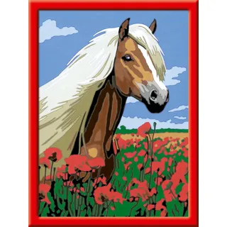 Ravensburger 28652 - Malen nach Zahlen Haflinger