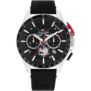 Tommy Hilfiger Bank Chronograph Silikon/Edelstahl 42 mm 1792