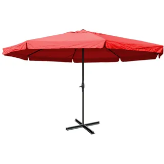 Mendler Meran Pro Ø 500 cm bordeaux ohne Ständer