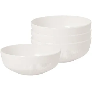 Villeroy & Boch Müslischalen Afina 14,9 cm 4-tlg. weiß
