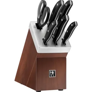 henckels by zwilling Everyday Selbstschärfender Messerblock 7-tlg. Braun