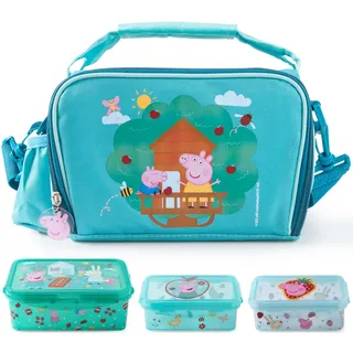 p:os Peppa Pig Kühltasche mit Lunchbox