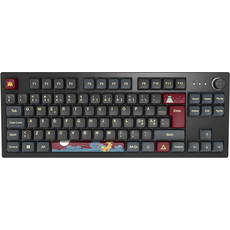 Montech MKey TKL Darkness - Gateron G Pro 2.0 Brown - Gaming Tastaturen - ohne Numpad - Nordisch - Schwarz