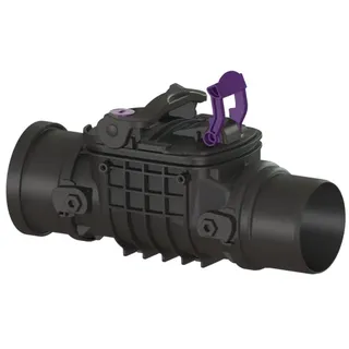 Kessel Rückstaudoppelverschluss Staufix DN 100,