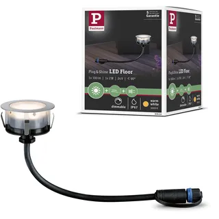 Paulmann Plug & Shine Floor Eco IP65 Warmweiß