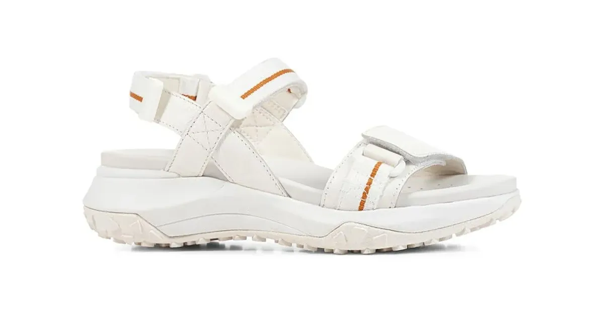 Comprar SANDALIAS PLANAS D SORAPIS GRIP A de la marca GEOX de MUJER en color Gris online al mejor precio | Primavera - Verano 2026