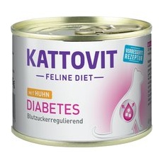 6 x 185g Kattovit Diabetes/Gewicht Conserve Hrană umedă pisici - Pui