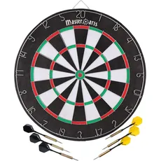 Master Darts Dartscheibe mit Pfeilen