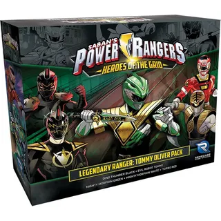 Renegade Game Studios Power Rangers: Heroes of The Grid: Legendary Ranger: Tommy Oliver,Black