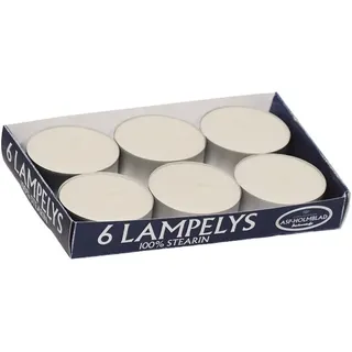 Asp-Holmblad Maxi Teelichter Stearin 8 ST.