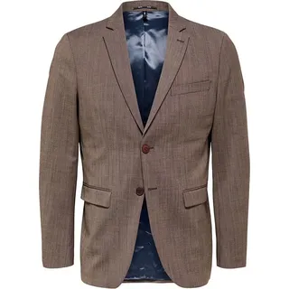Selected Slim Elon Blazer Braun 52 Mann Braun 52 - Braun